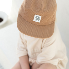 Load image into Gallery viewer, Corduroy Hat in Tan
